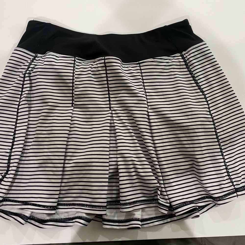 Kyodan women golf skort striped size m